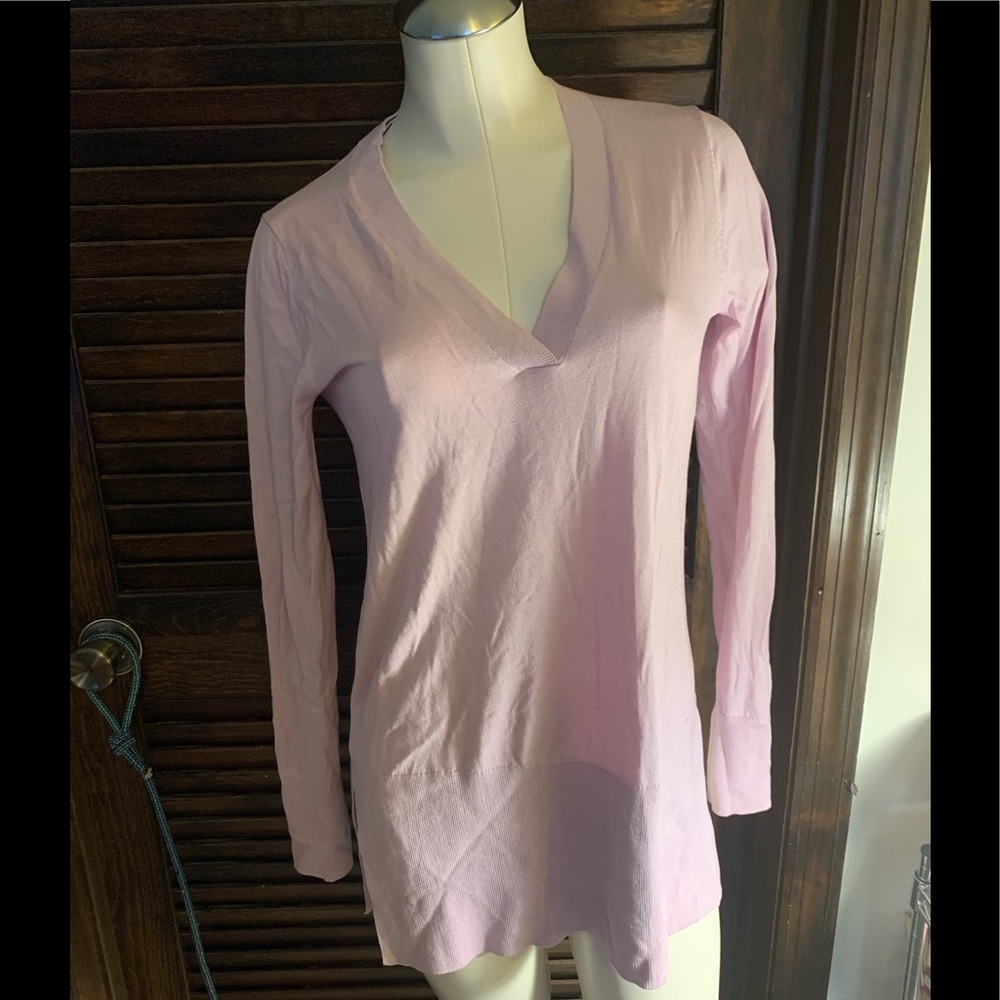 Ann Taylor Spring V-neck Tunic Sweater, S, NWT